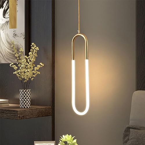 Lámpara de techo LED minimalista para iluminar comedores modernos y oficinas
