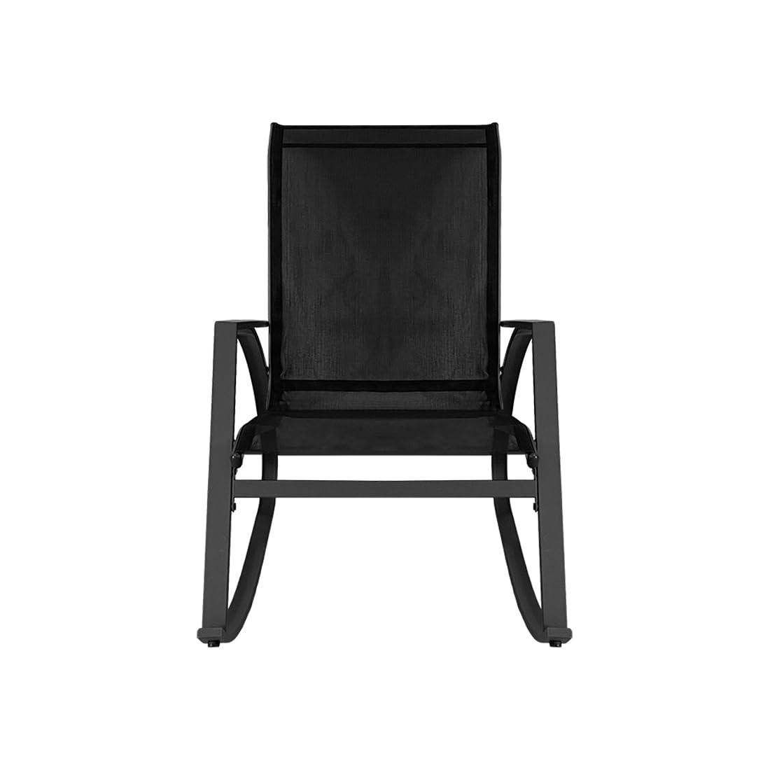 Acomoda Textil – Mecedora con Reposabrazos de Balanceo Suave y Relajante para Interior y Exterior. Balancín Estable de Acero Resistente y Estable para Terraza, Patio y Hogar 102x92x60 cm