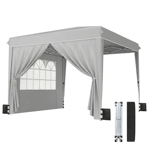 Outsunny 10x10 Pop Up Canopy Tent