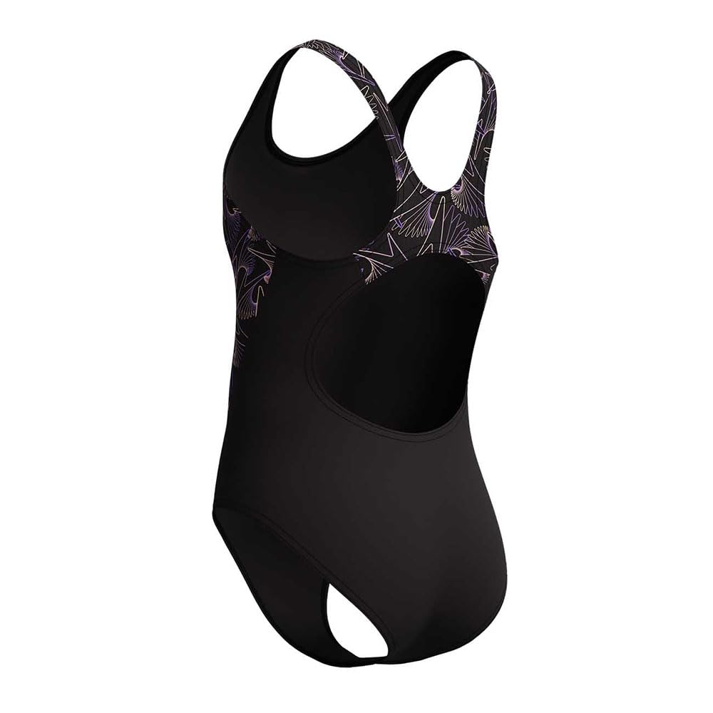 Speedo HyperBoom Splice Muscleback Badeanzug für Mädchen, Orange