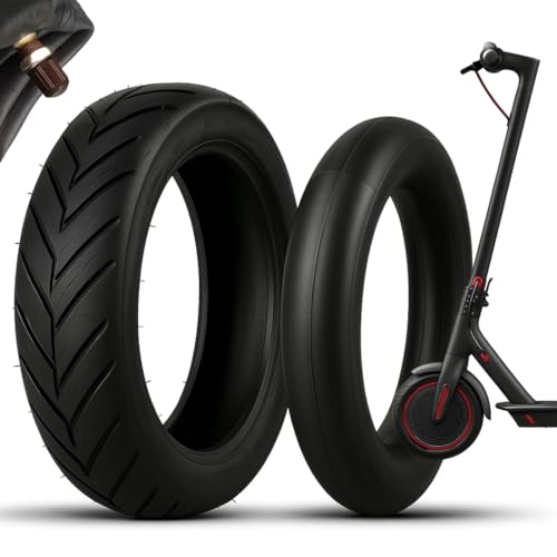 Pneu e Câmara de Ar Roda Patinete Elétrico Xiaomi Foston Atrio 8,5x2 Polegadas Inflável Resistente