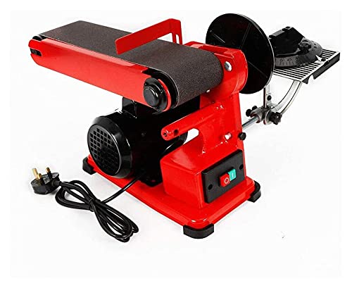 YXZQLOZ Lijadora de Disco, Kit de Amoladora de Banco de Alta Potencia de 550W con Interruptor a Prueba de Polvo, Lijado cónico, lijadora