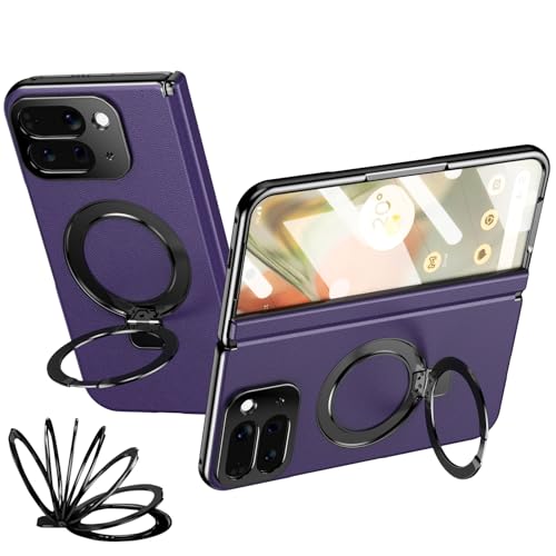 Coque Pixel 10 Pro Fold magnétique antichoc avec film écran et support de visionnage
