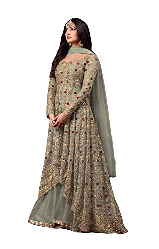 Prija Collection Ready to Wear Indian Pakistani Wedding/Party Wear Designer Style Anarkali Suit for Womens