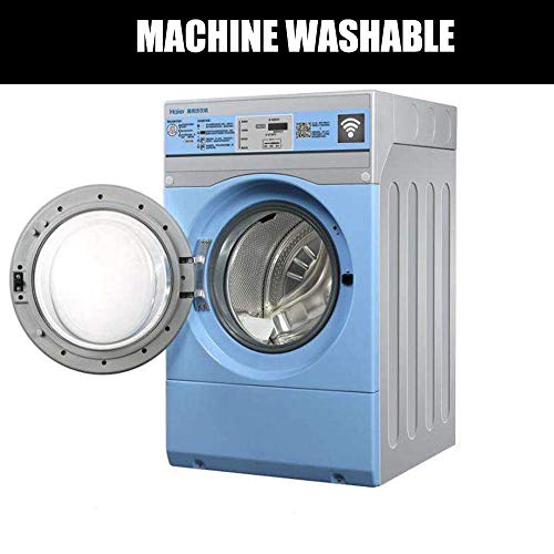 FGHSD 2-teiliges Badmatten-Set, inklusive 50X50CM super und saugfähigen U-förmigen Badteppichen und 50X80CM rutschfesten Fußmatten, Maschinenwaschteppiche für Wohnzimmer Badezimmer Küche Schlafzim – Bild 6