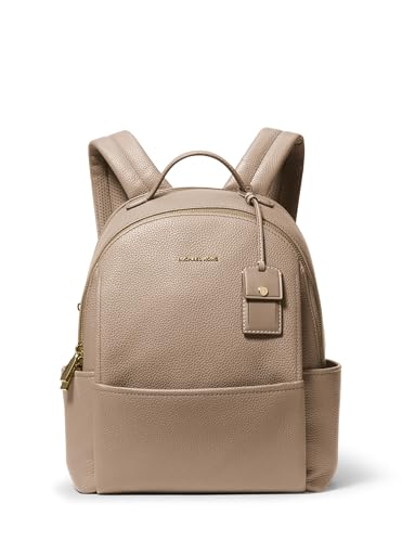 Michael Kors Sable Medium Backpack, Gold-Tone Hardware/Birch