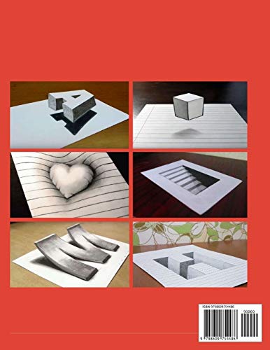 3d Drawing and Optical Illusions: How to Draw Optical Illusions and 3d Art Step by Step Guide for Kids, Teens and Students - Image 2