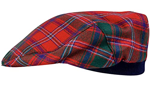 Casquette plate tartan pour vos sorties nature et style décontracté