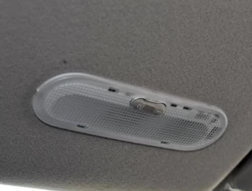 Miniatura 2 de Lámpara de luz de lectura interior de cúpula puede usarse con Nissan Qashqai 2008-2017 Sunny 2011-2016 marzo 2010-2015 (un botón)