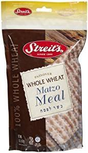 Streit's Passover Whole Matzo Meal Kosher For Passover 16 oz. Pack of 2