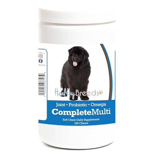 Image of Healthy Breeds Newfoundland All In One Multivitamin Soft Chew 120 Count
