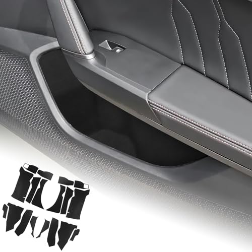 FDAIUN Für Seat Leon MK4 C-upra Leon C-upra Formentor 2020 2021 2022 2023 2024 2025 Auto Vorne Hinten Türen Karte Tasche Aufkleber Innen Trim Zubehör (Polyester)