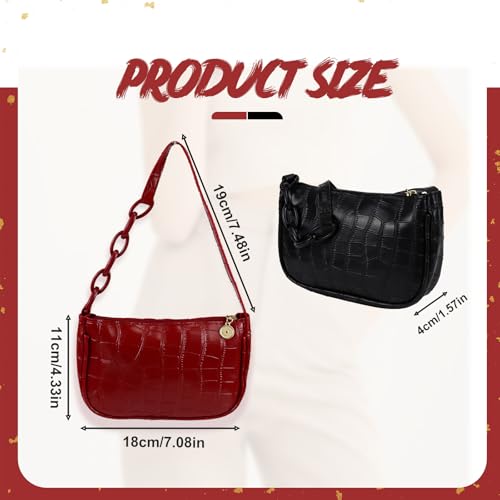 Clutch Tote, bolso pequeño de hombro en PU para mujer, mini bolso adorable para compras, caminatas y viajes miniatura 3