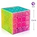 D-FantiX Qiyi Qiyuan S 4x4 Speed Cube Stickerless 4x4x4 Qiyi Jelly Cube Puzzle