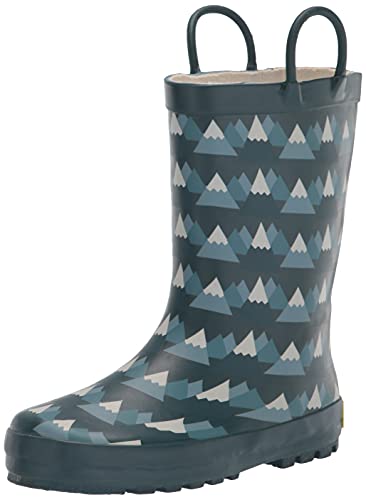 Image of Western Chief Kids Ladybug Rain Boot(Toddler /Little Kid /Big Kid) | Built for outdoor play, pull-on loops for self-dressing, comfort EVA insole, rubber traction outsole, toddler to big kid size