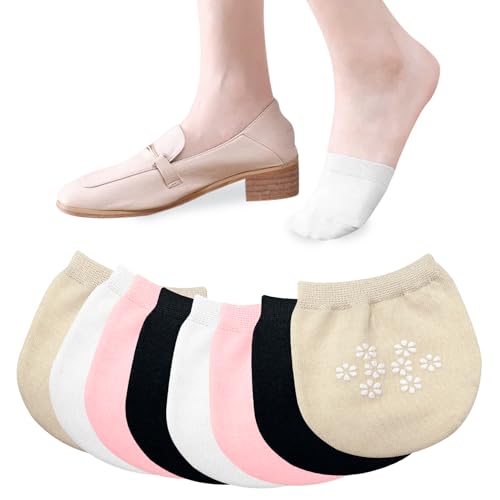 Image of Half Socks for Women,Half Socks,Toe Topper Socks Women,Clog Socks,Womens Toe Socks,Toe Socks Women No Show,Toe Socks Women,Toe Covers for Women,No Show Socks Women,Mule Socks,Flat Socks for Women