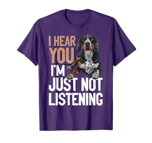 Bluetick Coonhound Dog Breed I hear you… I´m just not T-Shirt for Men Women Kids