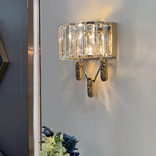 Aplique de pared decorativo for lámpara de cristal moderna JCAKES dormitorio sala de estar 2