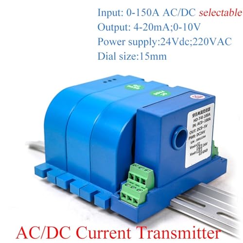 Transformateur de courant à effet Hall conversion 0-20A en 0-10V isolation maximale - 2