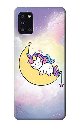 Coque Samsung Galaxy A31 étui housse silicone protection motif licorne