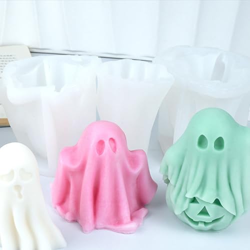 Molde de silicona para decoración de pastel Halloween miniatura 4