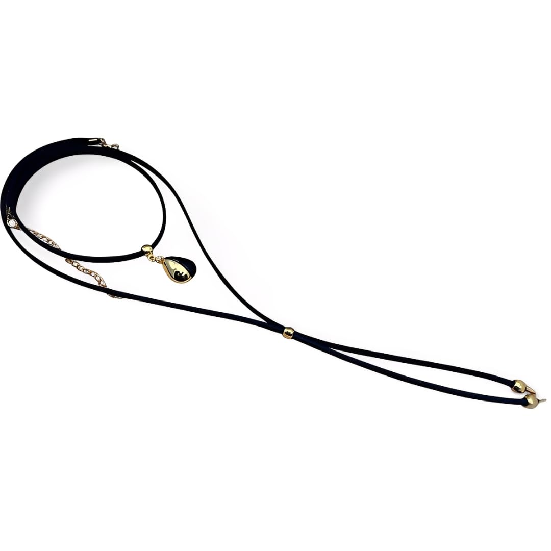 Colar de Couro Duas Voltas Dourado Choker Bijuterias Femininas em promoção! Veja a oferta e mais achadinhos de Bijuterias 2 Hoje é o melhor dia para comprar Colar de Couro Duas Voltas Dourado Choker Bijuterias Femininas com aquele preço maroto! Promoção! Aproveite a oferta! 2