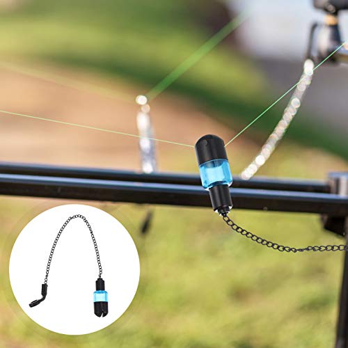 BESPORTBLE Alerta de mordida portátil iluminado com sinos Swinger para pesca ao ar livre, acessórios