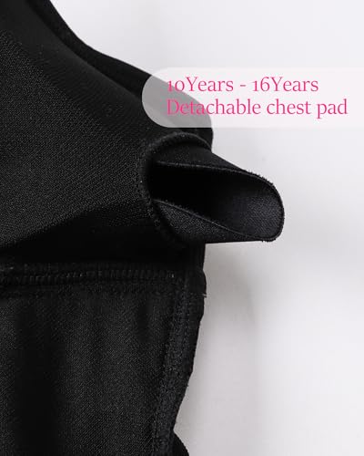 Girls Swimsuit One Piece Bathing Suit for Girl Swimsuits Kids Cut Out Ruched Girls' Swimwear Beach Sport 5-14Y 043