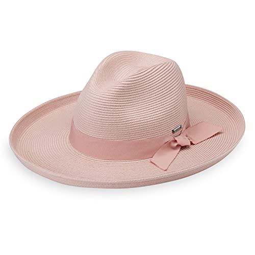 Carkella Women's Vivian Sun Hat - Upf 50+ Sun Protection - 100% Flexi-Weave - Adjustable - Dusty Rose #TOP17