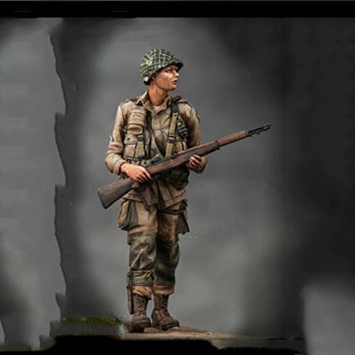 Figura modelo sin ensamblar 1/24 Modern Man Officer Resin miniatura 2