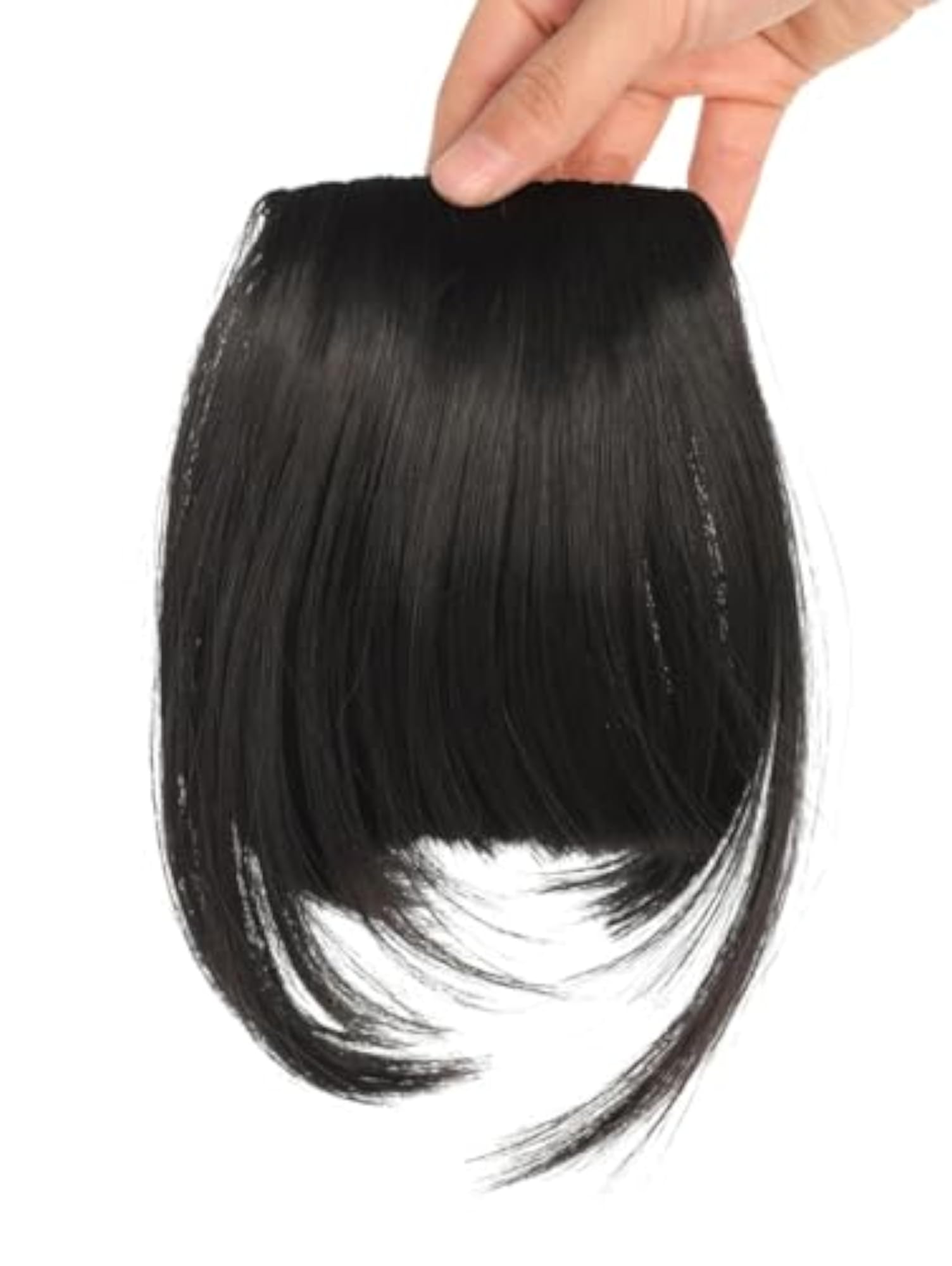 Front Bangs Clip On Hair Extensions, For Women