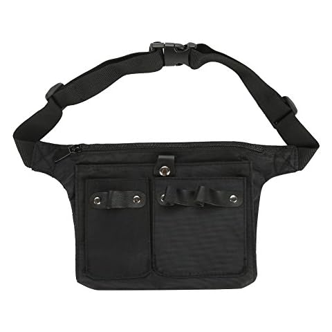 Hairdressing Tools Waist Belt Bag, Hairdressing Tool Pouch, Professional Hairdressing Tool Pouch Bag Hair Scissor Comb Container Waist Belt for Hairdressers Cover