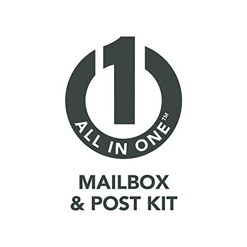 image for Gibraltar Mailboxes Gentry Large Capacity Double-Walled Plastic Black,