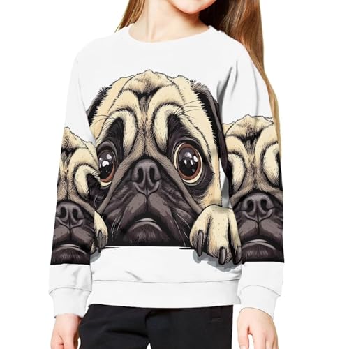 Kids Hoodies Long Sleeve Oversized Sweatshirt Casual Fall Clothes4