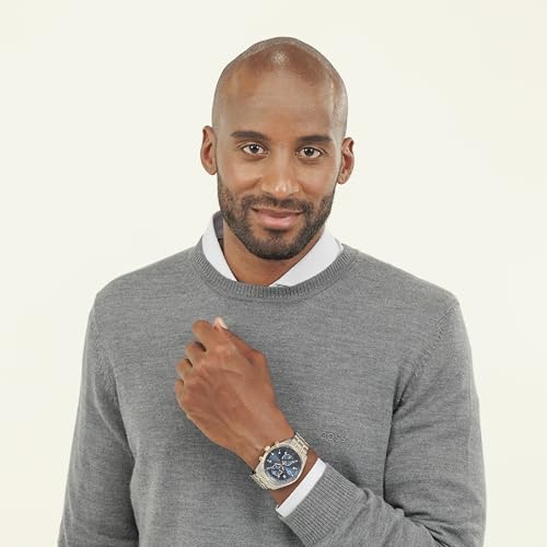 Image of BOSS Skytraveller Men's 44mm Chronograph Quartz Watch