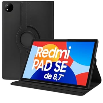 Capa Case Giratoria para Novo Redmi Pad SE DE 8.7 POLEGADAS