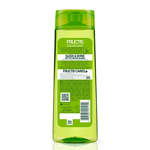 Garnier Fructis Sleek And Shine Shampoo For Frizzy Hair, 12.5 Ounce #TOP1