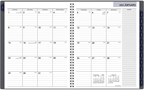 AT-A-GLANCE 2023 Monthly Planner, DayMinder, 8-1/2" x 11", Large, Gray (GC47007) image 5