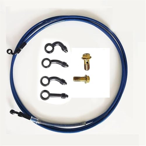 �u���[�L�I�C���z�[�X 0° 28°45° 90° 30 Cm- 500 Cm �I�[�g�o�C�A�N�Z�T���[�ґg�X�e�����X�X�`�[���u���[�L���C���z�[�X���̖����z�[�X�X���b�hM10x1.25 Mm(320cm)