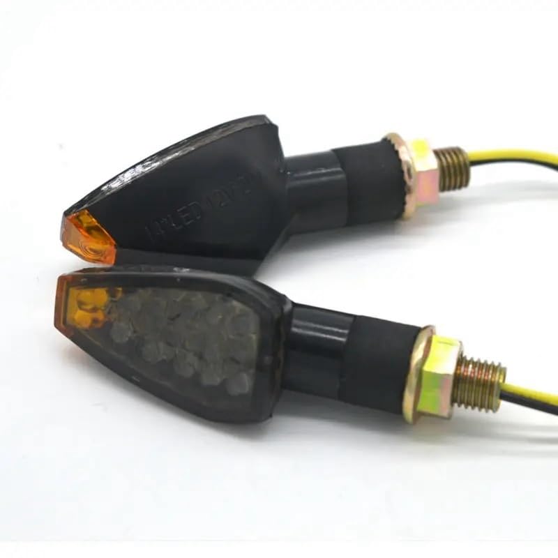 Clignotants LED 12V au design de fleche noire et indicateur lumineux haute intensite