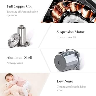 AB 110V 130W 13 GPM Hot Water Recirculating Pump, 3 Speed Switchable Circulator Pump with 1'' FNPT Flanges for Boiler, Solar Heater and Hydronic Radiant Heating, Red