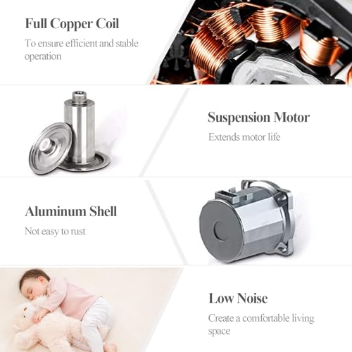 AB 110V 130W 13 GPM Hot Water Recirculating Pump, 3 Speed Switchable Circulator Pump with 1'' FNPT Flanges for Boiler, Solar Heater and Hydronic Radiant Heating, Red