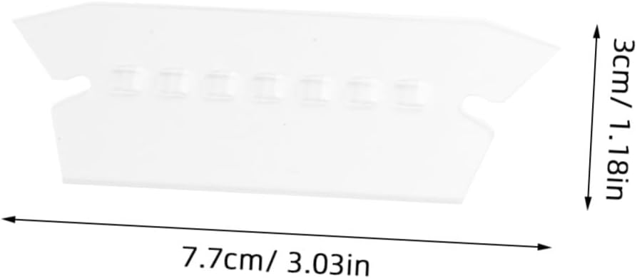 150pcs Hanging File Tabs Plastic Label Holders image 2