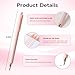 RIANCY Premium Pink Gel Pens - Smooth Writing, Quick Dry, Set of 12 - Ideal for Journaling, Note-Taking, Art Supplies