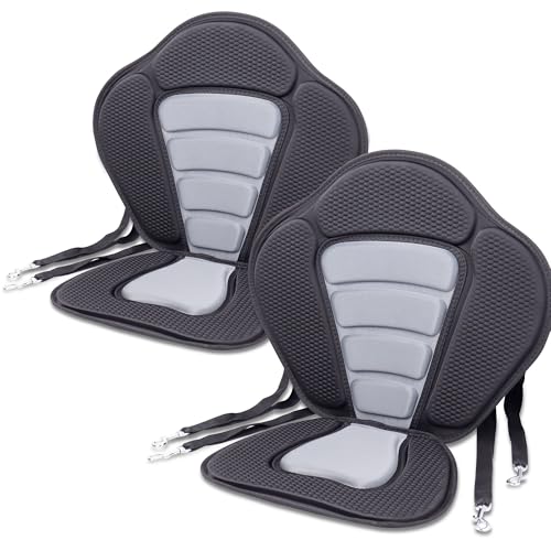 Cojín para asiento de kayak universal con soporte para respaldo VANCUS