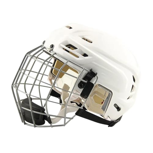 Lljsszr Ice Hockey Headgear for with Cage for Sports Activities, S