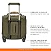 Briggs & Riley Cabin Spinner - Carry On Luggage for Travel, Suitcases with Wheels, Softside Rolling Bag for Men & Women, Fits Under Plane Seat, Interlocking Handle - Baseline Collection, Olive