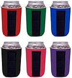 Blank Magnetic Can Coolie (6 Pack, Various)