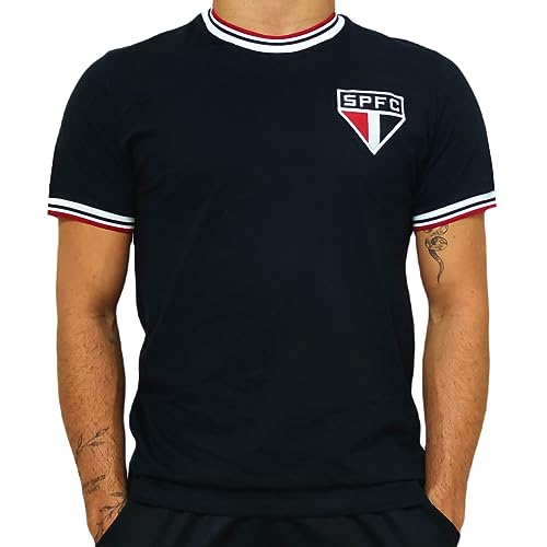 Camisa São Paulo High Dark - Masculino Tamanho:M;Cor:Preto