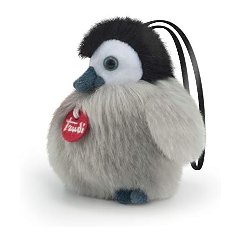 Trudi Charm Penguin Plush Mini Hanger, Grey, XXS, 29084 Cover